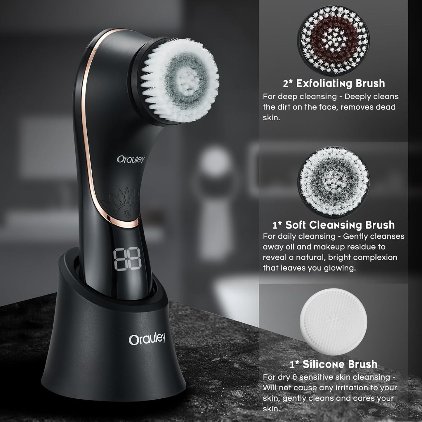 CleanOva Skin Cleansing Brush™