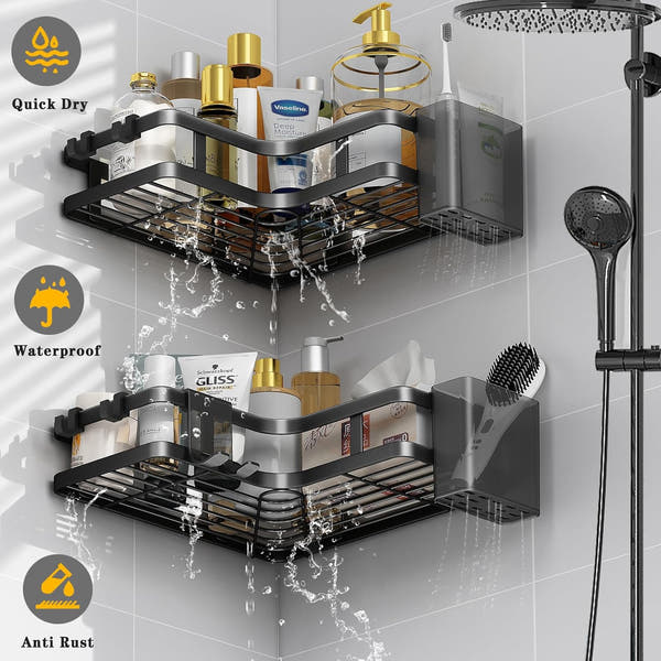 CleanOva Corner Shower Organizer™