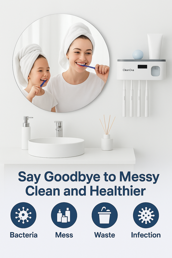 CleanOva Toothbrush Organizer™